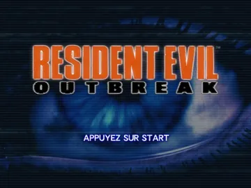 Biohazard - Outbreak (Japan) screen shot title